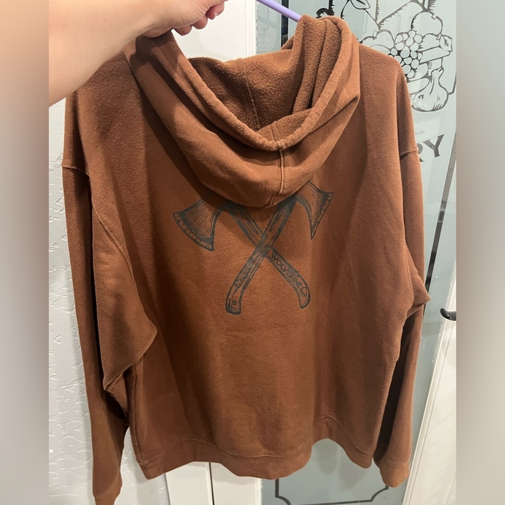 Wolverine Chestnut Brown Hoodie - Picture 6 of 6